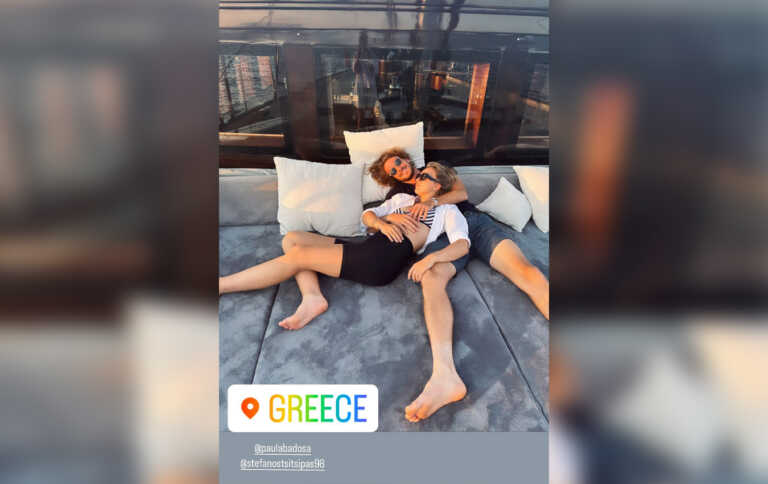 Στέφανος Τσιτσιπάς και Πάουλα Μπαντόσα στην Ελλάδα για διακοπές - Η πρώτη ανάρτηση της Ισπανίδας τενίστριας
