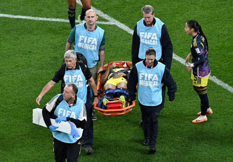 Τρομακτικός τραυματισμός στο Παγκόσμιο Κύπελλο ποδοσφαίρου γυναικών
