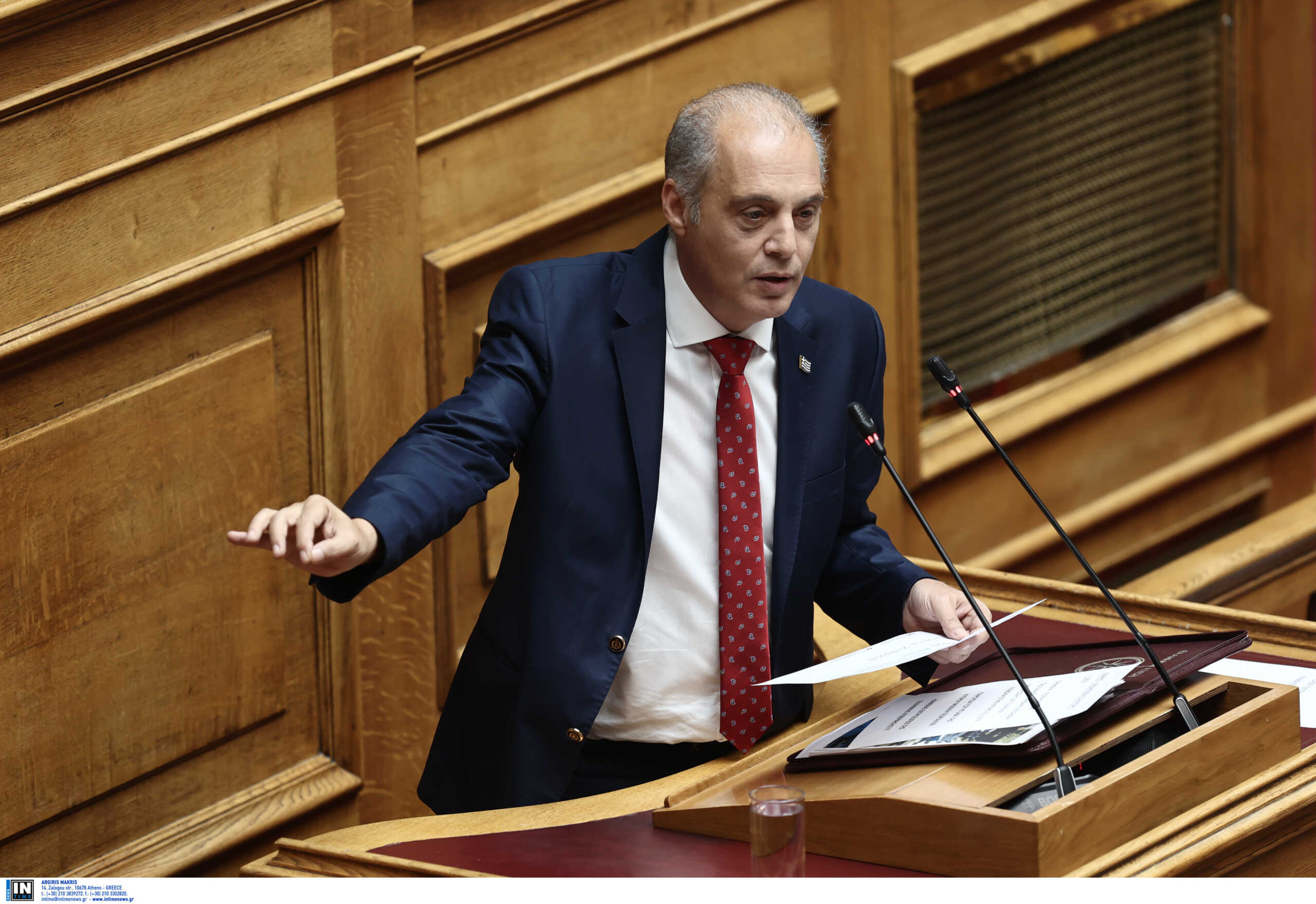 Βελόπουλος στη Βουλή: Δεν σας νοιάζει η Κύπρος γιατί έχετε συμφωνήσει τις Πρέσπες του Αιγαίου