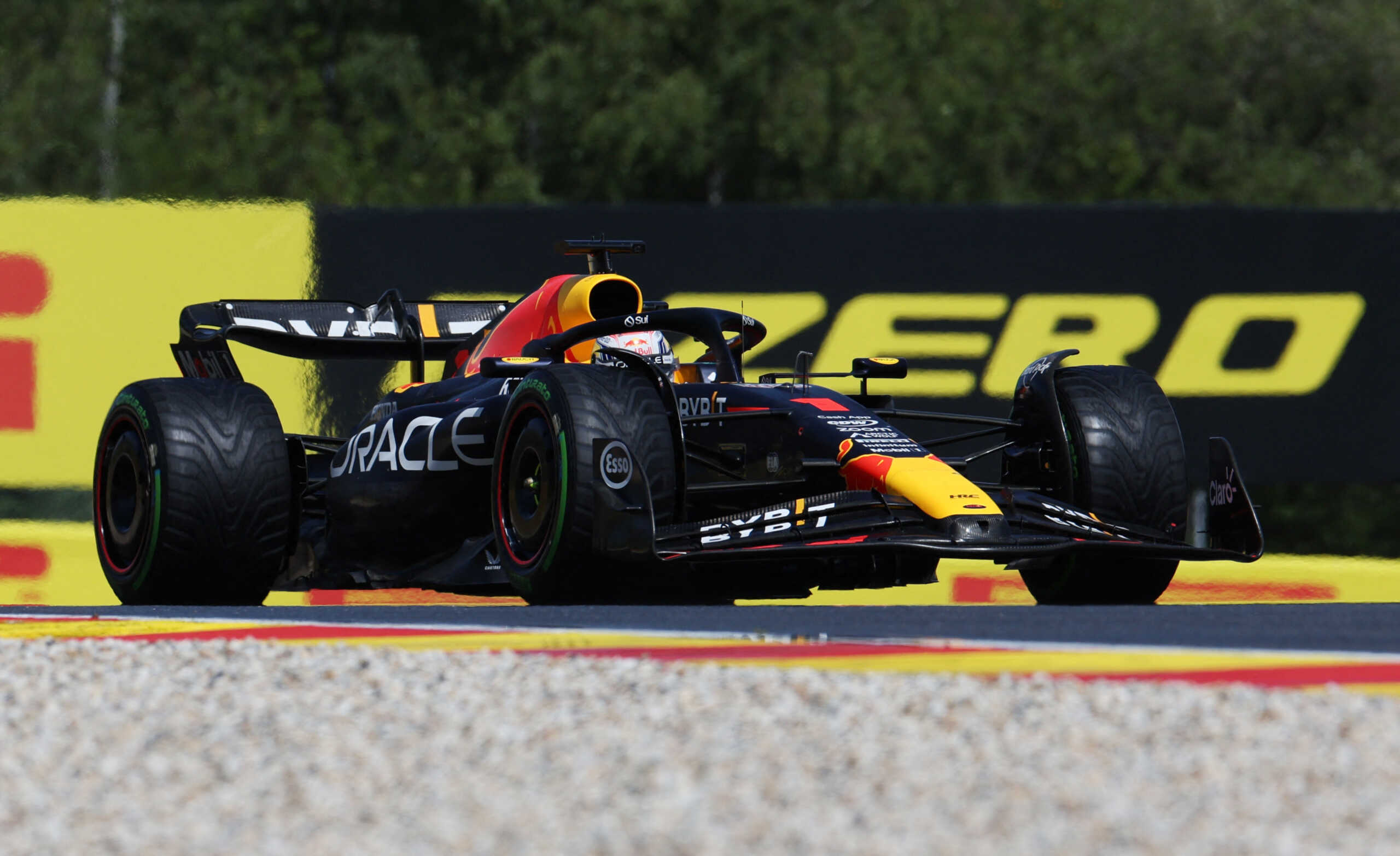 Formula One F1 - Belgian Grand Prix - Spa-Francorchamps, Spa, Belgium - July 29, 2023 Red Bull's Max Verstappen in action during the sprint shootout REUTERS