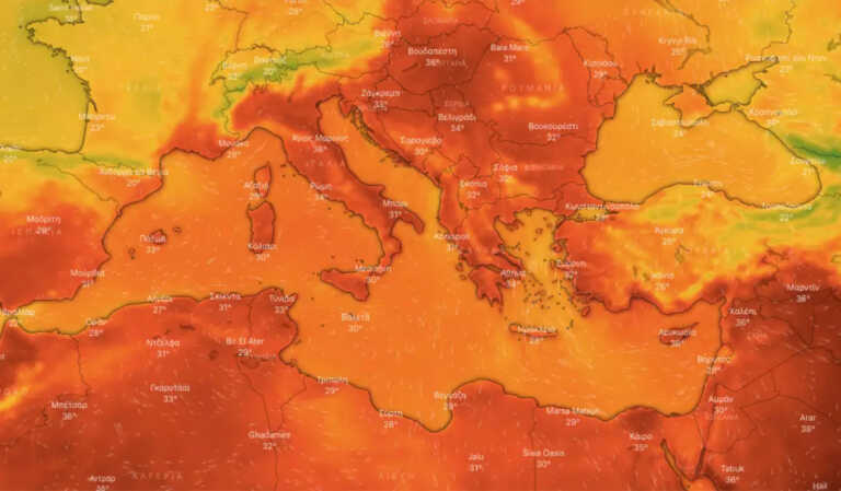 Η Μεσόγειος έγινε «hotspot» της κλιματικής αλλαγής – Φονικοί καύσωνες, φωτιές και άνοδος της στάθμης της θάλασσας