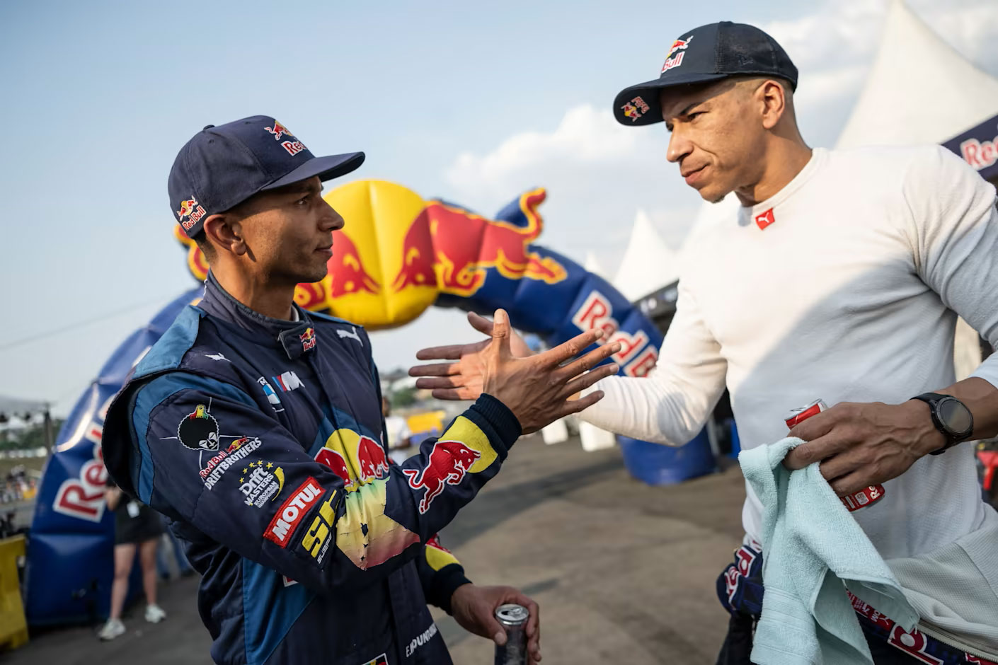 Οι Drift Brothers στο Red Bull Showrun by Allumil στην Θεσσαλονίκη