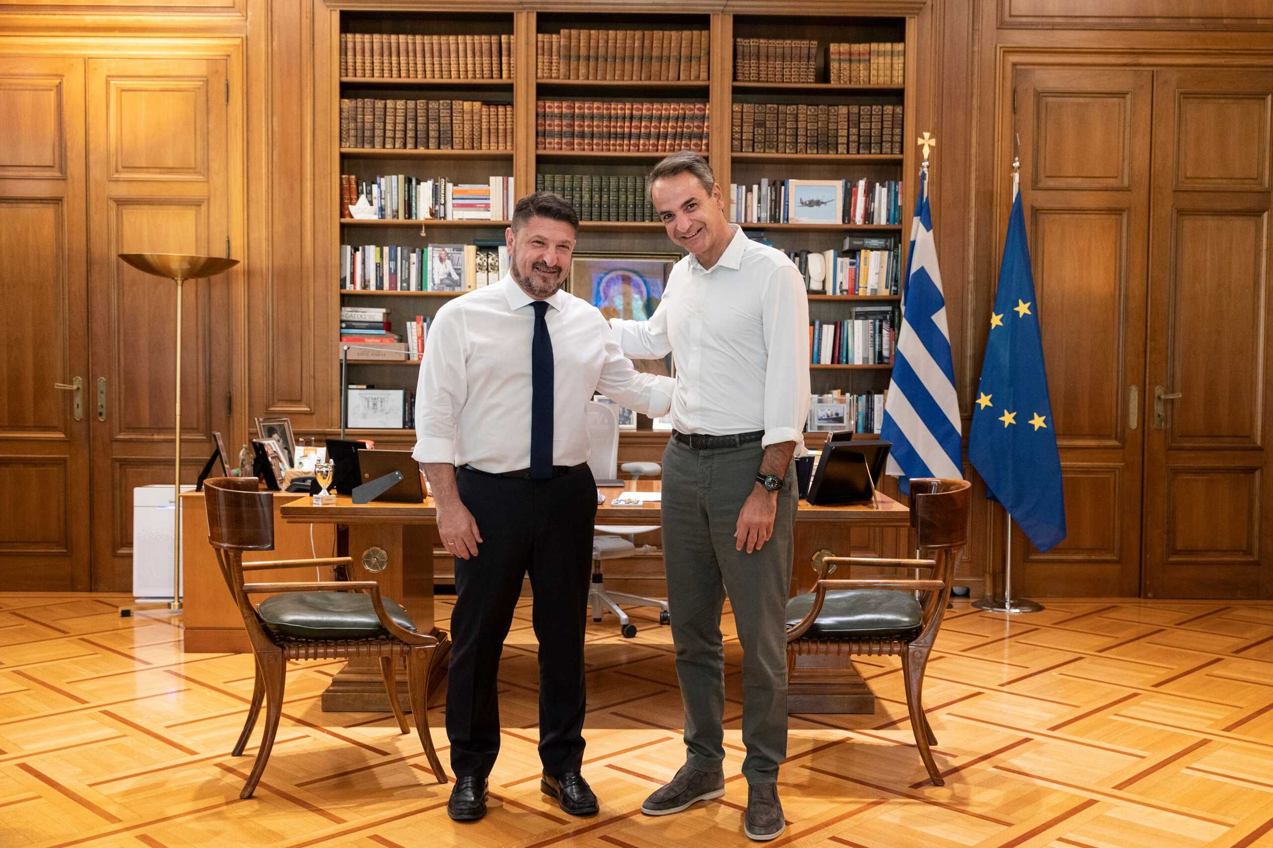 Νίκος Χαρδαλιάς: Συνάντηση με Μητσοτάκη στο Μαξίμου – Και με τη «βούλα» το «γαλάζιο» χρίσμα για την Περιφέρεια Αττικής