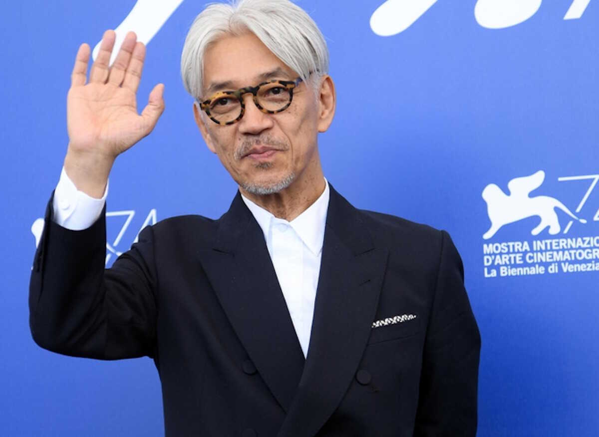 epa10556268 (FILE) - Japanese musician, composer and actor Ryuichi Sakamoto poses during a photocall for 'Ryuichi Sakamoto: Coda' during the 74th Venice Film Festival in Venice, Italy, 03 September 2017 (reissued 02 April 2023). On 02 April 2023, the office of Ryuichi Sakamoto announced the passing of the artist and musician on 28 March 2023. He was 71 years old and was receiving treatment for cancer.  EPA