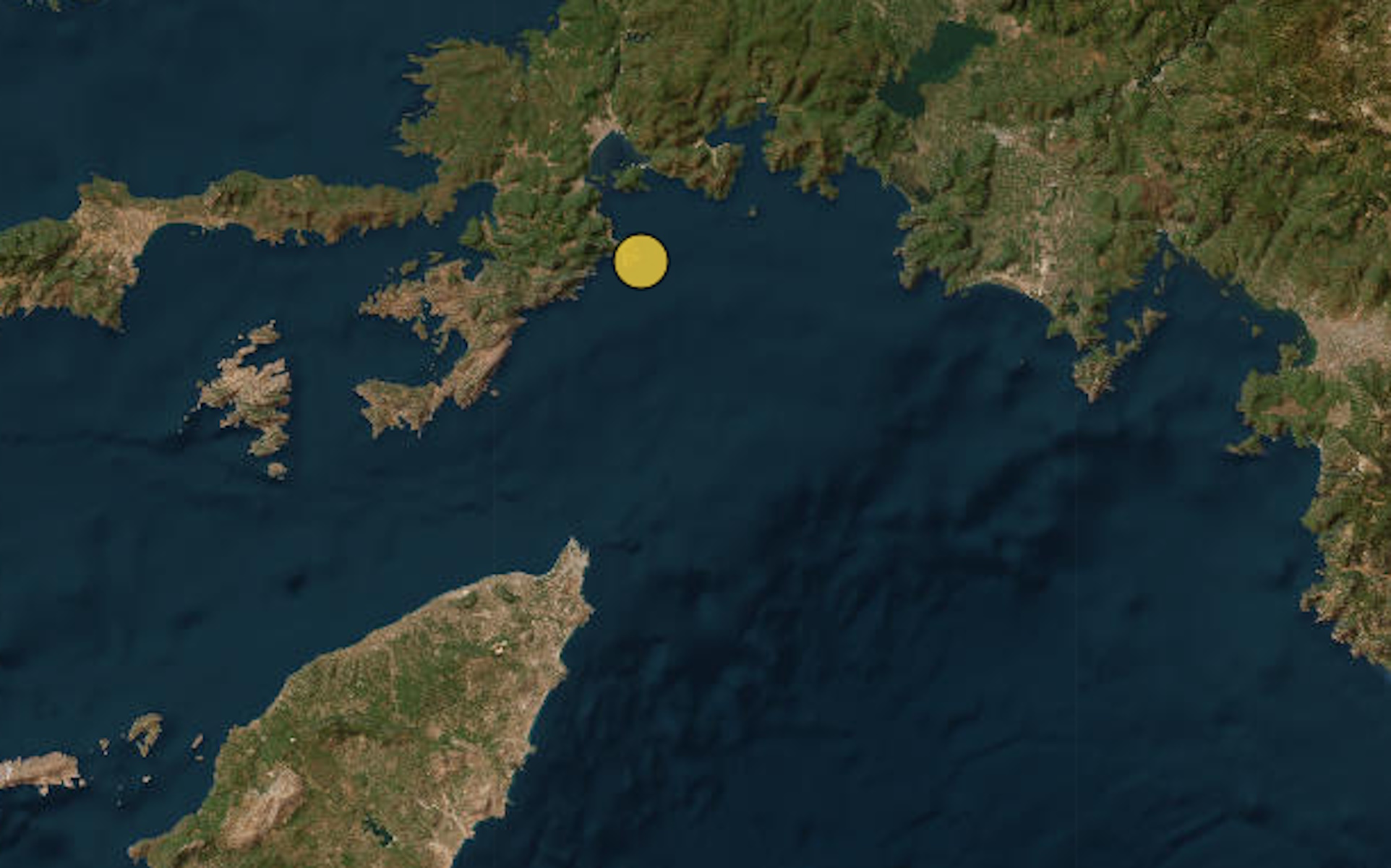Σεισμός 4,3 Ρίχτερ βόρεια της Σύμης – Στη θάλασσα το επίκεντρο
