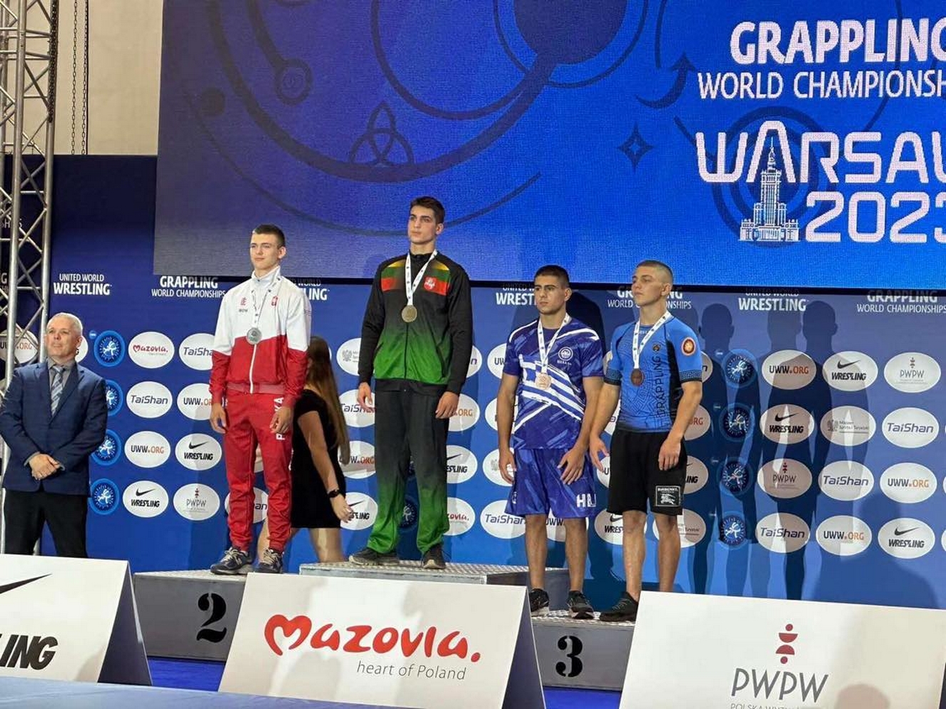 Ο Στέφανος Βαβίλης κατέκτησε το χάλκινο μετάλλιο στο Παγκόσμιο πρωτάθλημα Πάλης Υποταγής