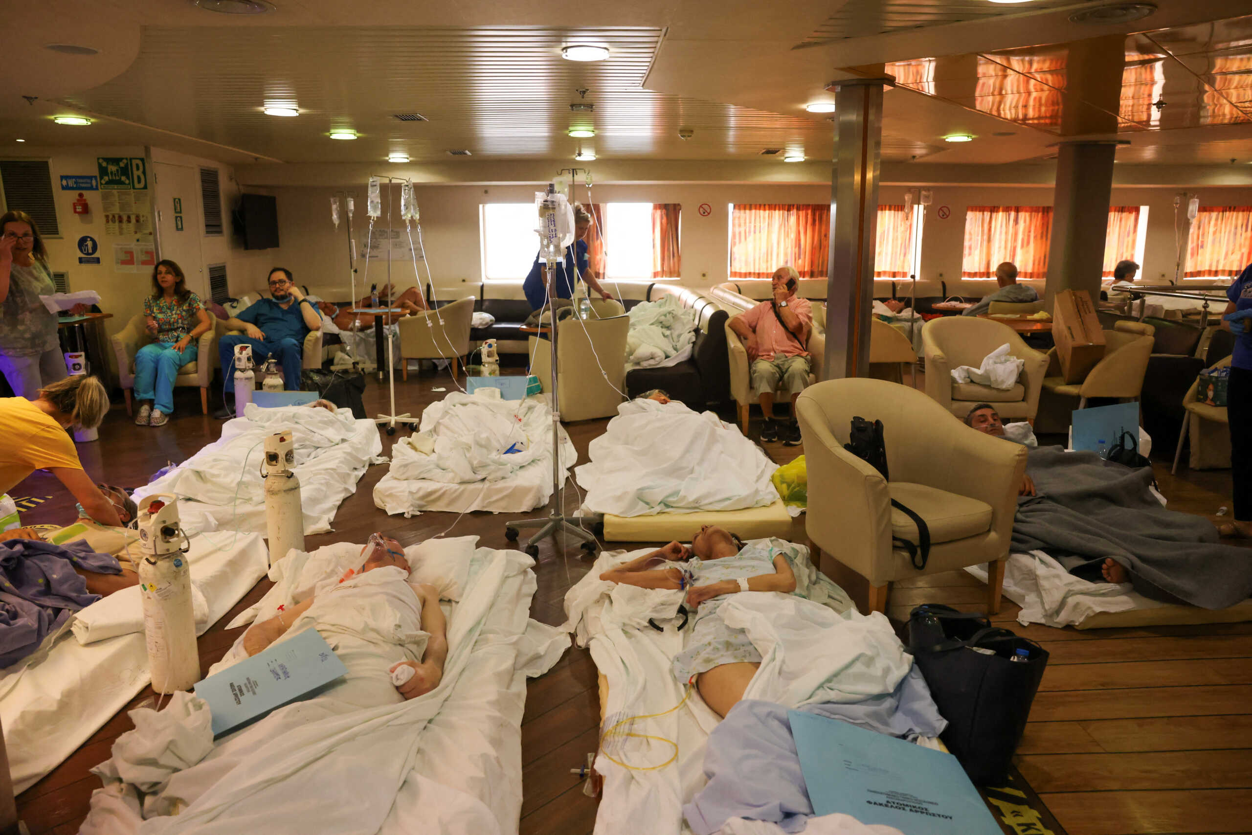 Φωτιά στην Αλεξανδρούπολη: Εικόνες χάους και συγκλονιστικές μαρτυρίες στο newsit.gr – «Μετατρέψαμε το πλοίο σε νοσοκομείο»
