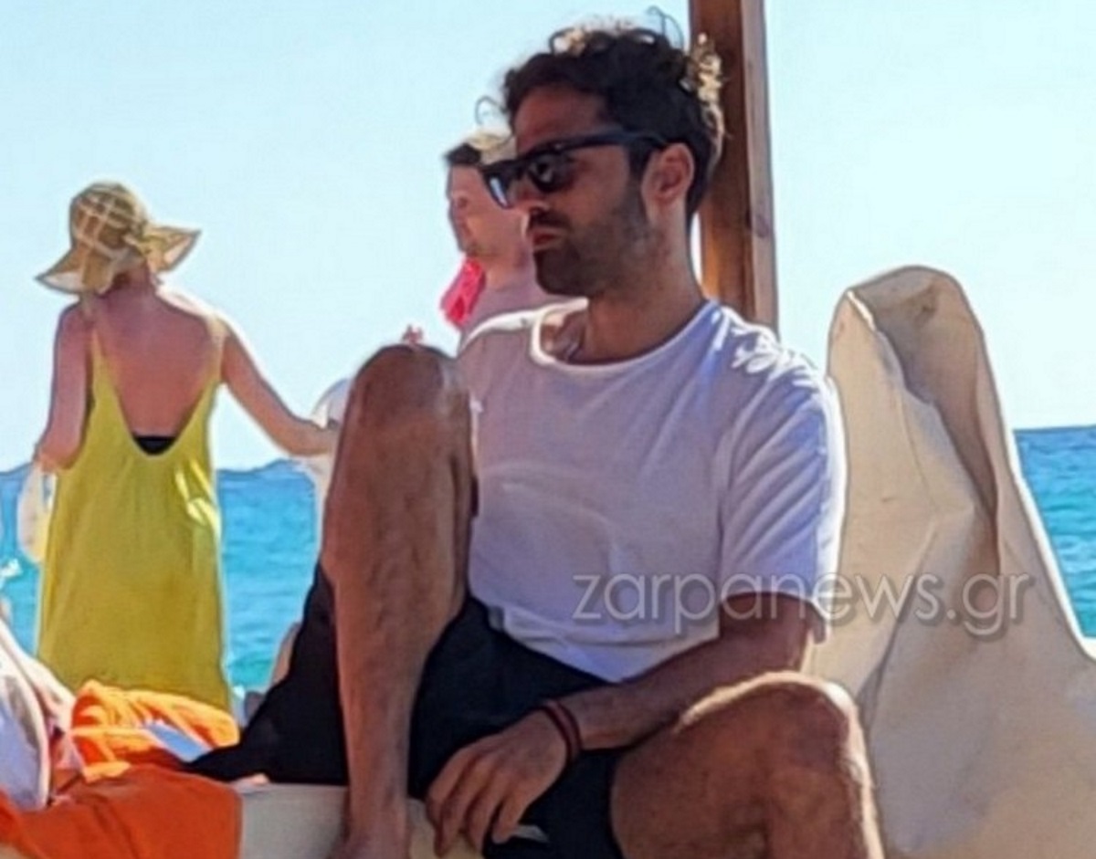 Κωνσταντίνος Αργυρός: Κάνει διακοπές στα Χανιά