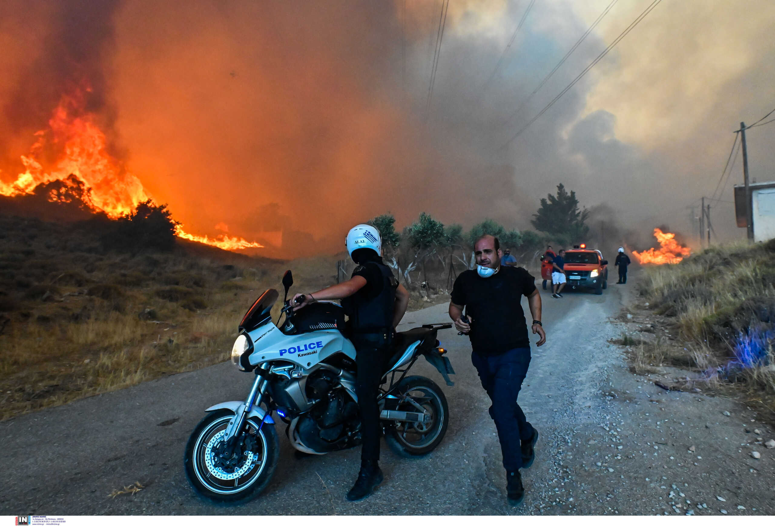 Φωτιά στην Πάρνηθα: Κυκλοφοριακές ρυθμίσεις στη Φυλή – Ποιοι δρόμοι είναι κλειστοί
