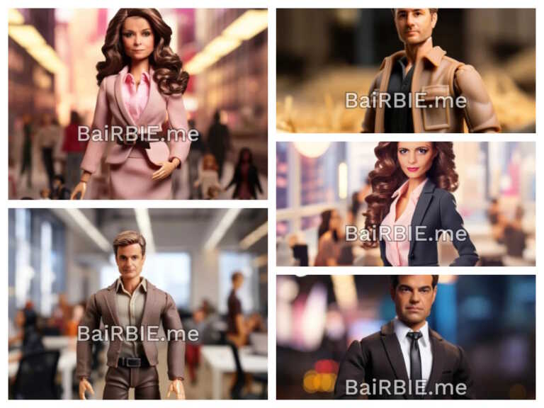 Οι Έλληνες πολιτικοί έγιναν... κούκλες της Barbie