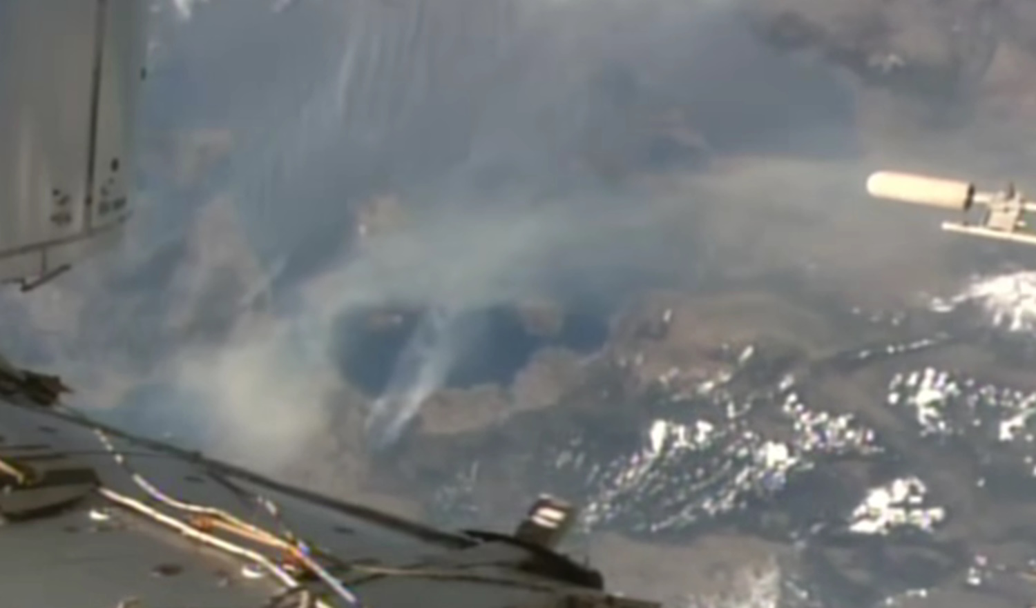 Φωτιά στον Έβρο: Ορατοί οι καπνοί από το διάστημα – Δείτε τι κατέγραψε ο Διεθνής Διαστημικός Σταθμός