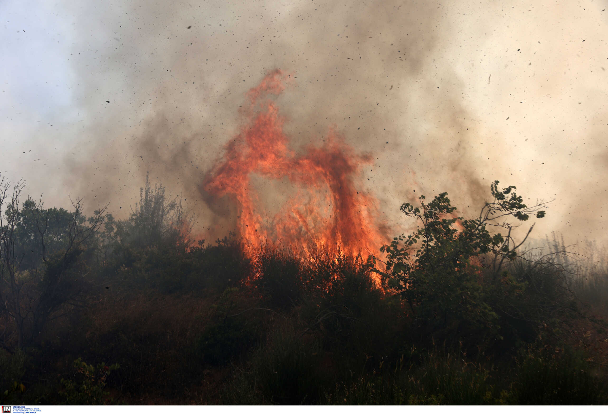 Αττική, Στερεά Ελλάδα, Πελοπόννησος και άλλες 5 περιφέρειες στην κατηγορία πολύ υψηλού κινδύνου πυρκαγιάς αύριο Τετάρτη (09/08)