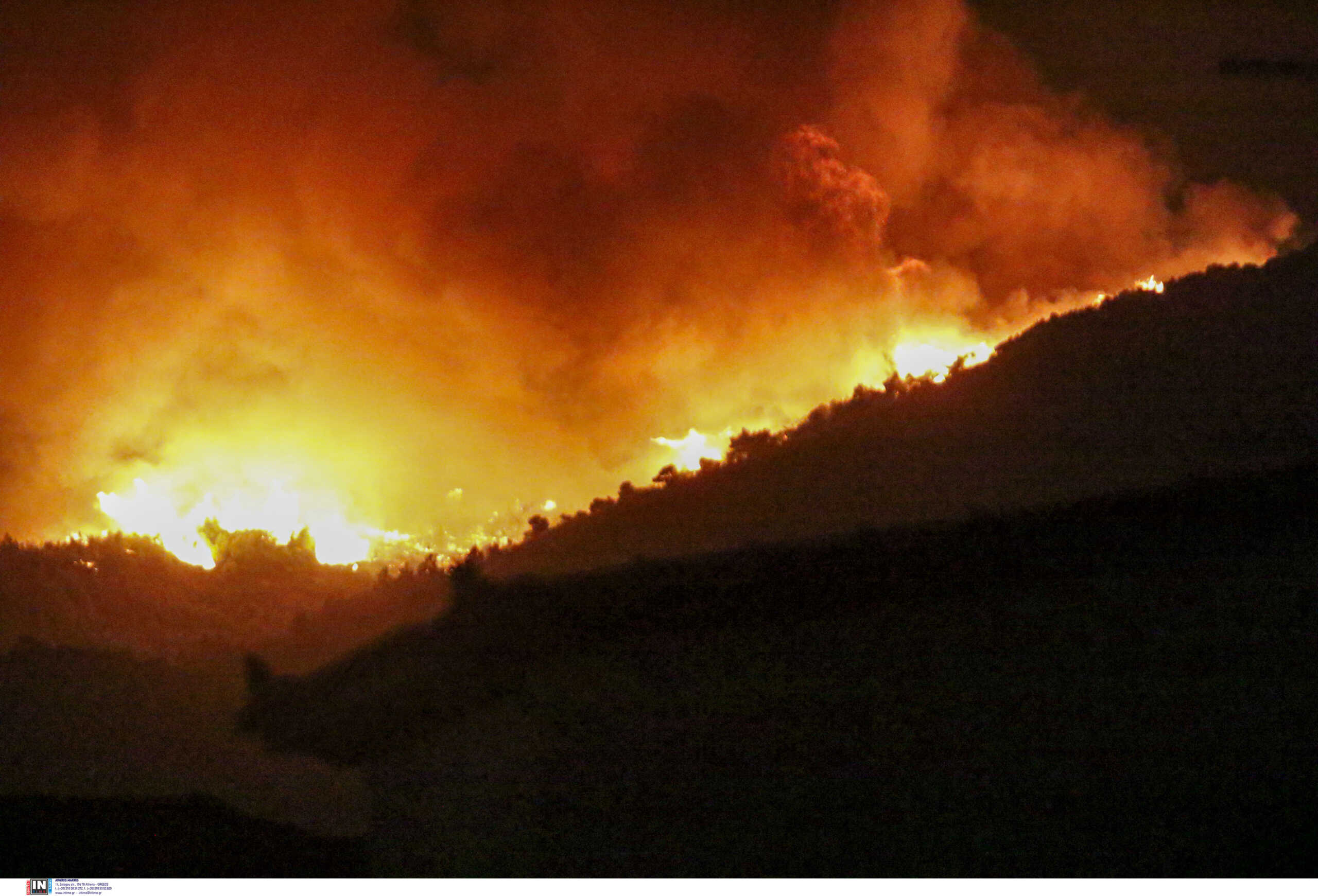 Φωτιά σε Φυλή και Ασπρόπυργο: Σε πύρινο κλοιό η Αττική – Στους πρόποδες της Πάρνηθας οι φλόγες