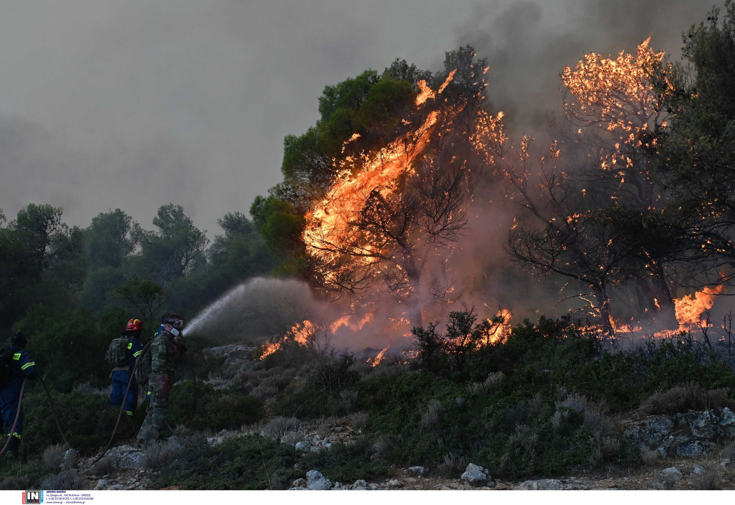 Φωτιές: Στο «κόκκινο» έξι περιφέρειες για εκδήλωση πυρκαγιάς σήμερα – Ο χάρτης της Πολιτικής Προστασίας