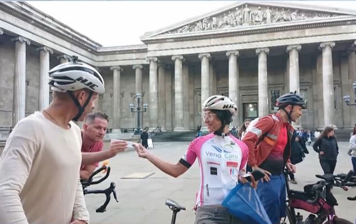 Γλυπτά του Παρθενώνα: Ποδηλασία από το Λονδίνο στην Αθήνα για την επιστροφή τους