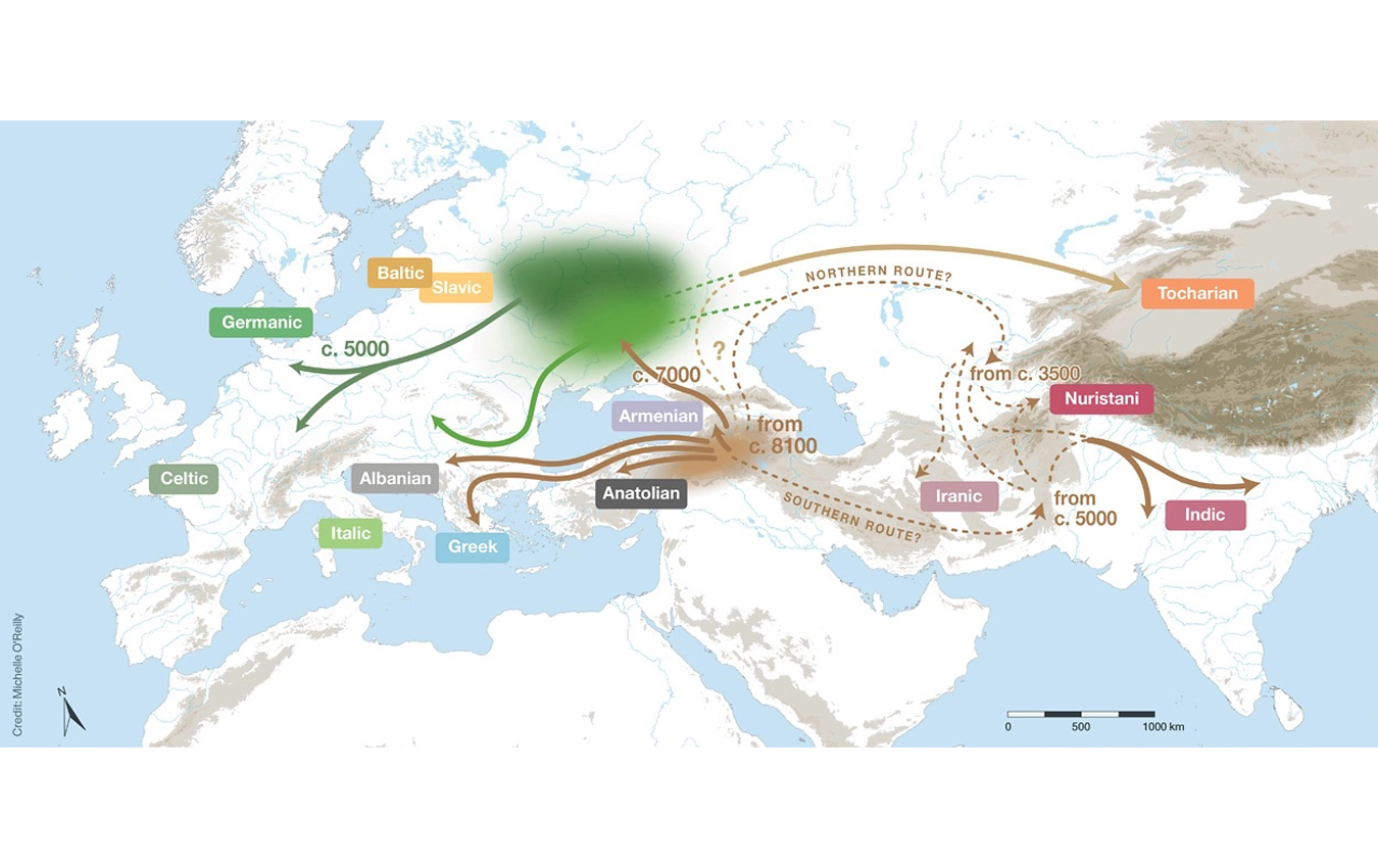 Νέα θεωρία: Η ινδοευρωπαϊκή γλώσσα δημιουργήθηκε πριν 8.100 χρόνια νότια του Καυκάσου