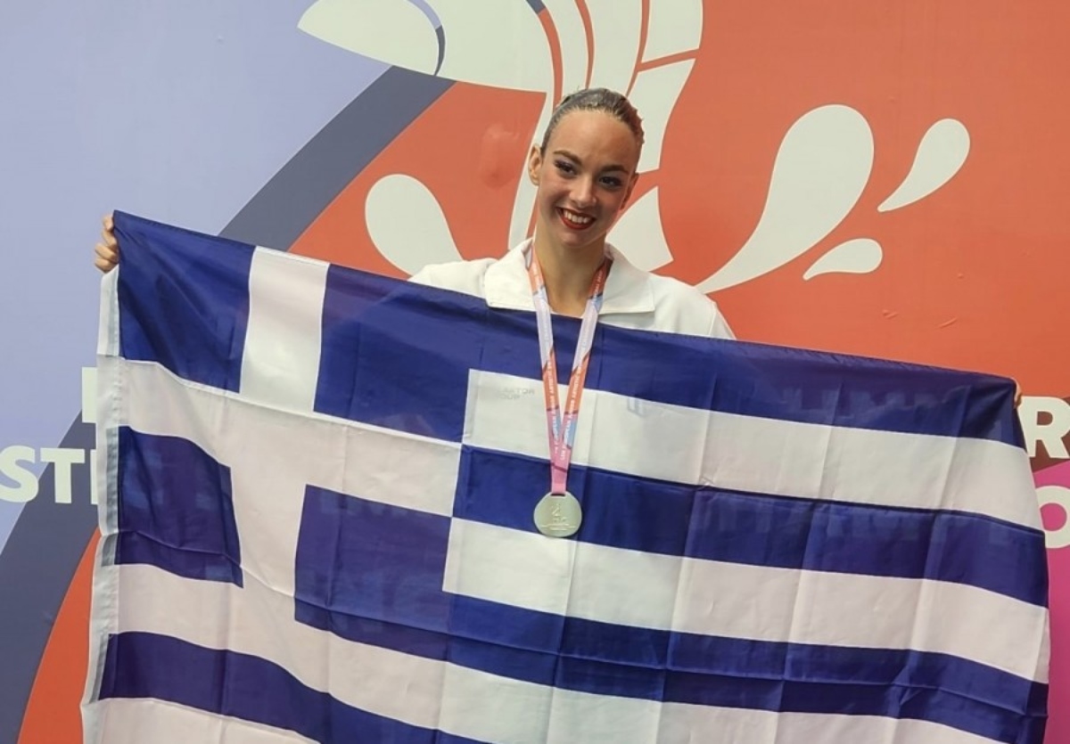 Ασημένιο ευρωπαϊκό μετάλλιο από τη λαμπερή αστέρα της Ελλάδας Ζωή Καράγγελου στο ελεύθερο σόλο