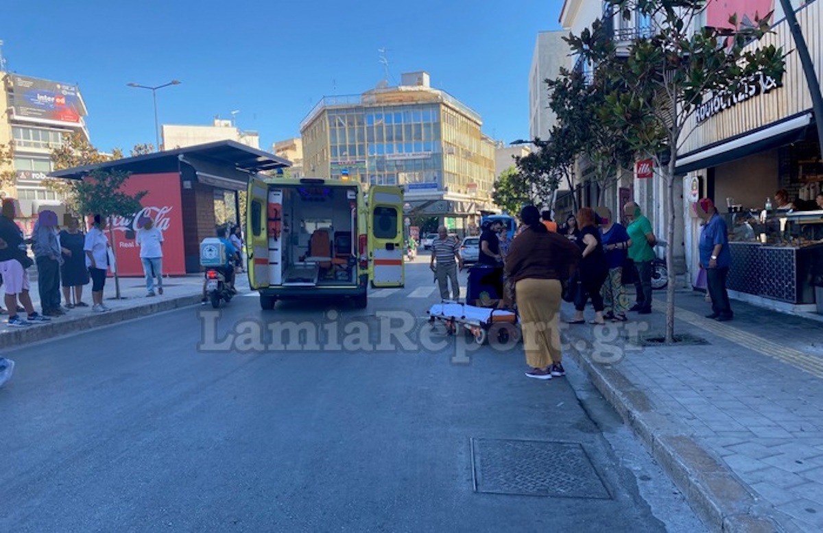 Λαμία: Ηλικιωμένος παρέσυρε και εγκατέλειψε γυναίκα