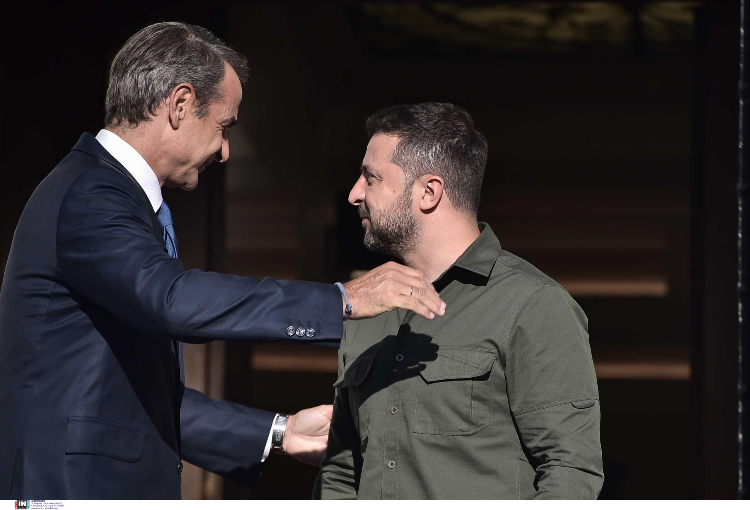 Μητσοτάκης για επίσκεψη Ζελένσκι: Η Ελλάδα στέκεται στο πλευρό της Ουκρανίας και του γενναίου λαού της