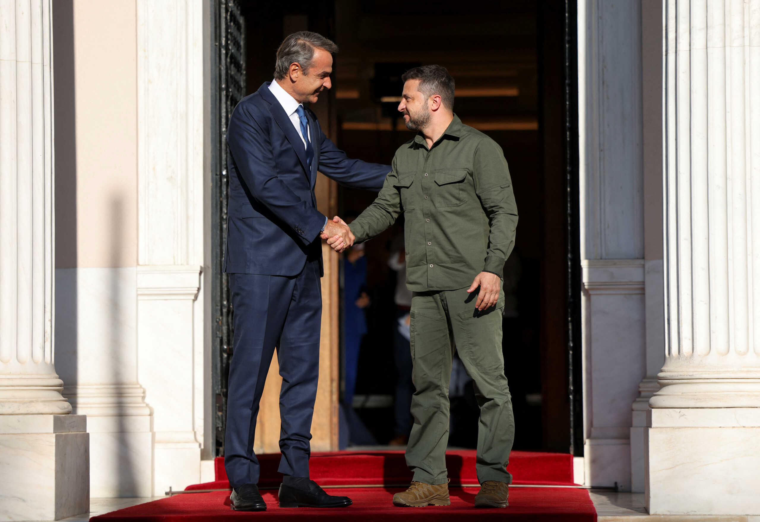 Ανάρτηση Ζελένσκι για την επίσκεψη του στην Αθήνα: Ουσιαστικές διαπραγματεύσεις με Μητσοτάκη