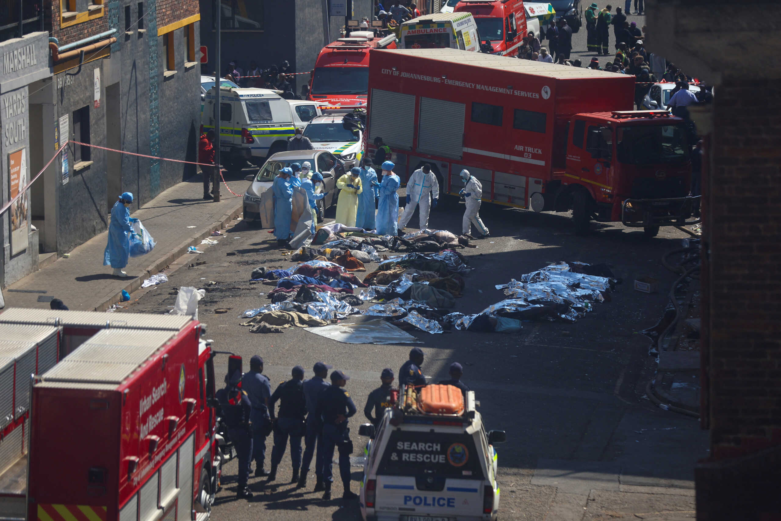 Νότια Αφρική: Στους 73 οι νεκροί από φωτιά στο Γιοχάνεσμπουργκ - ΦΩΤΟ