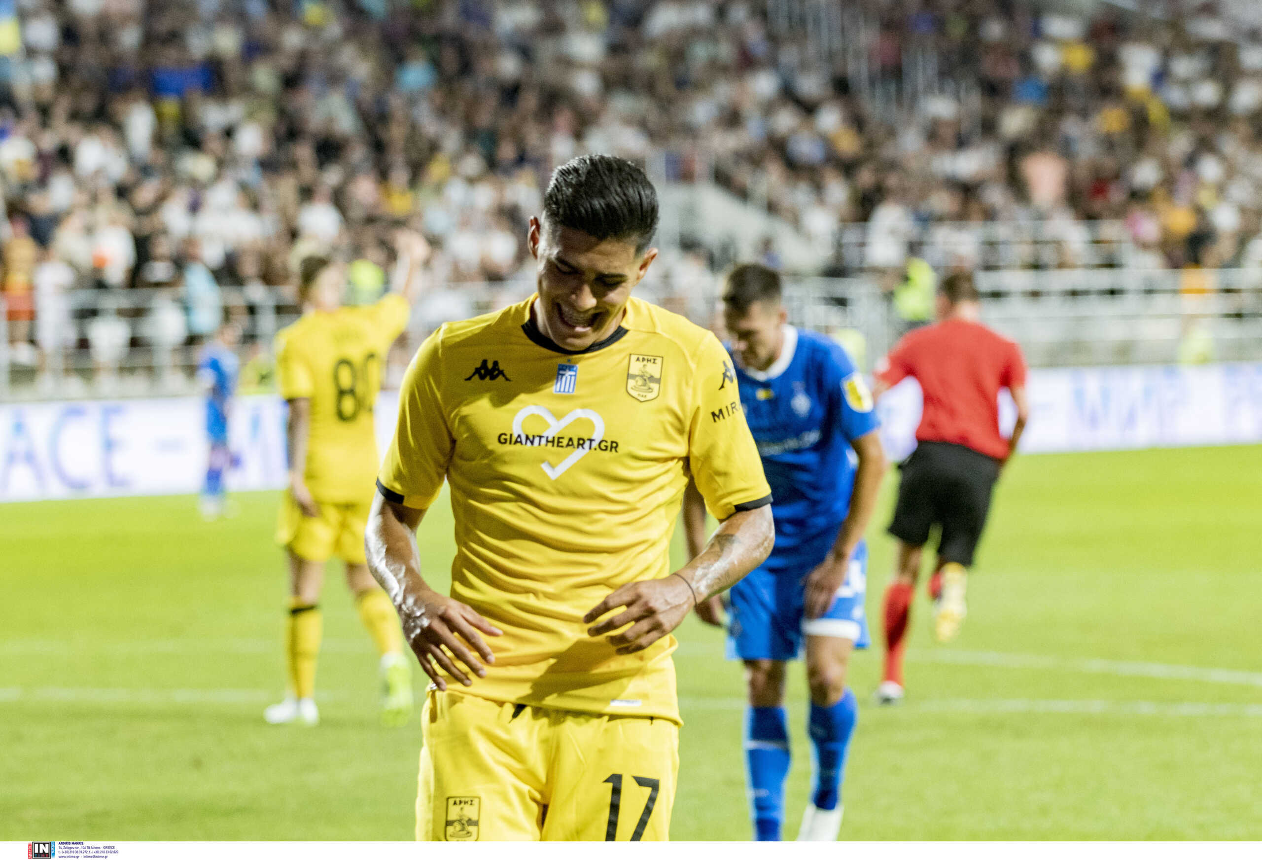 Ντινάμο Κιέβου – Άρης 2-1 (6-5 στα πέναλτι): Ήττα και δραματικός αποκλεισμός στα προκριματικά του Conference League
