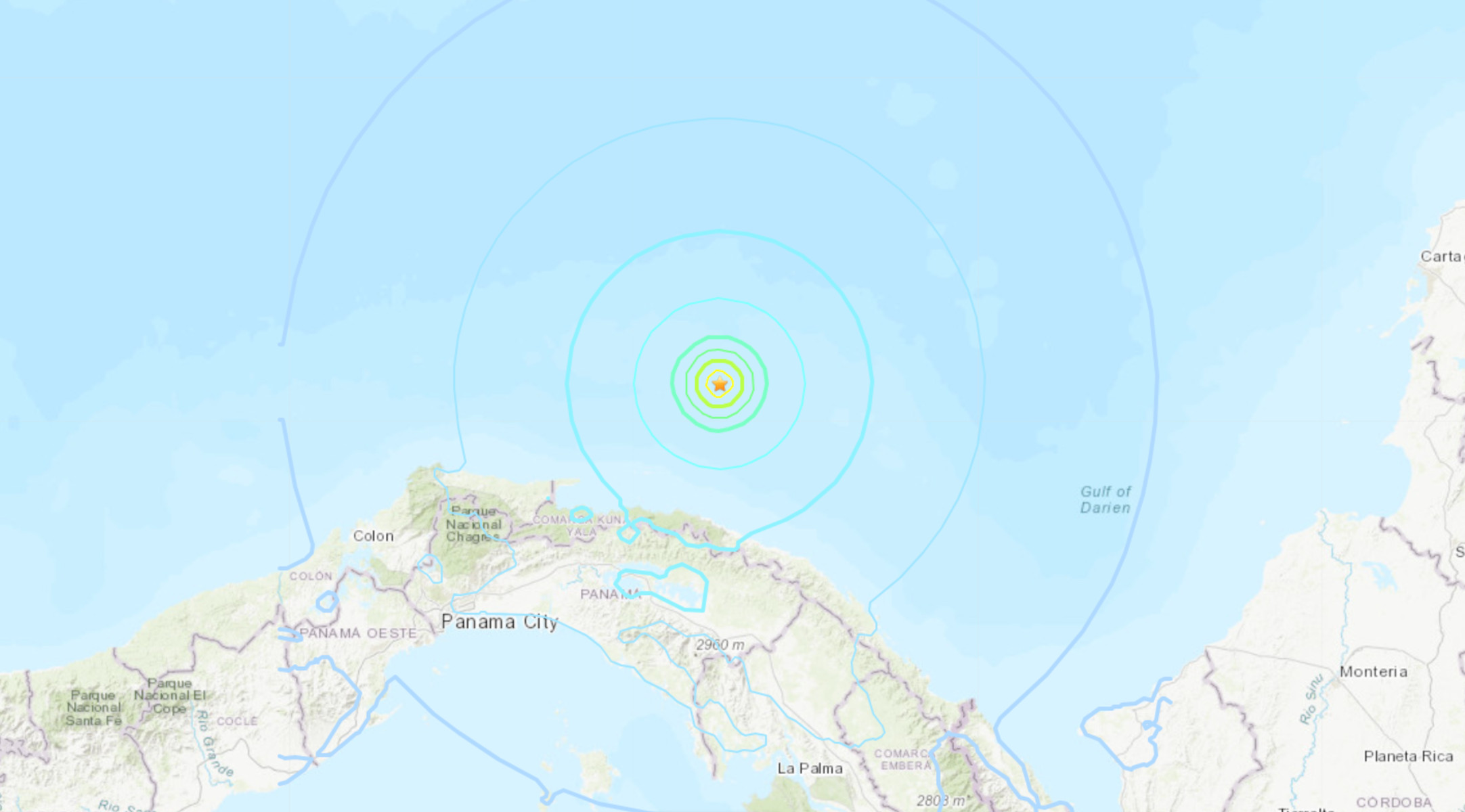 Παναμάς: Σεισμός 5,4 Ρίχτερ