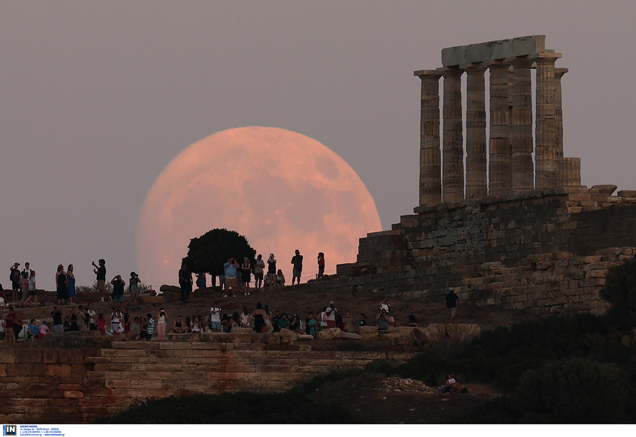 Πανσέληνος Αυγούστου 2023: Δύο Φεγγάρια τον Αύγουστο – Ανοιχτά μνημεία και αρχαιολογικοί χώροι