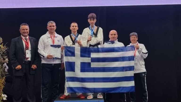 Χρυσό μετάλλιο ο Ψαρρός στο ευρωπαϊκό πρωτάθλημα Τάε Κβον Ντο εφήβων – Χάλκινο μετάλλιο ο Κανέλλος