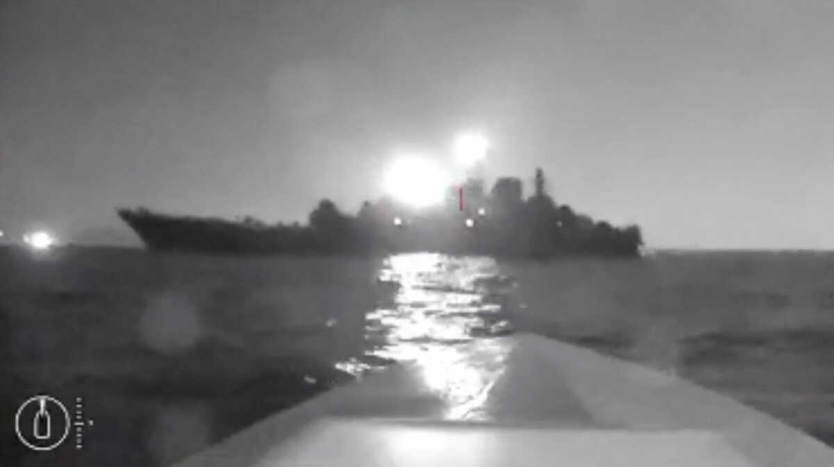 Ρωσία: Ουκρανικά drones έπληξαν πολεμικό πλοίο στη Μαύρη Θάλασσα