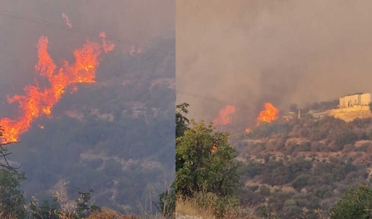 Μεγάλη φωτιά στην Κύπρο είναι εκτός ελέγχου και εκκενώνονται περιοχές – Στέλνει βοήθεια και η Ελλάδα