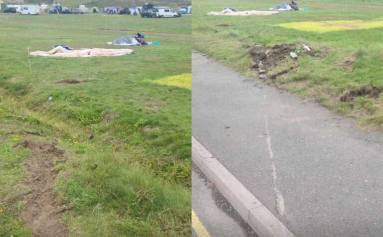 Σοκαριστικό τροχαίο στην Ουαλία - Αυτοκίνητο έπεσε σε σκηνή κάμπινγκ στην οποία υπήρχε και ένα μωρό
