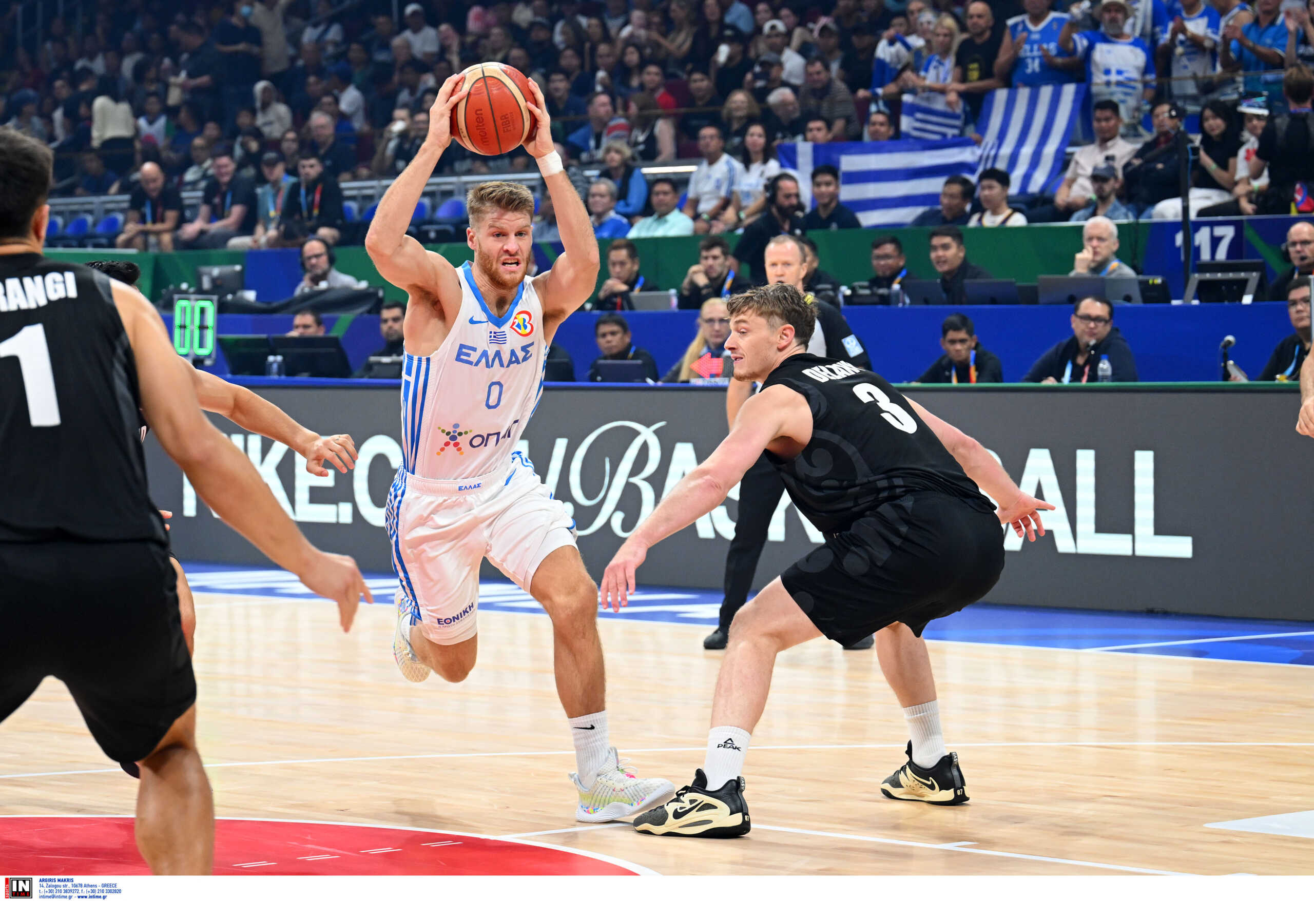 Ελλάδα – Νέα Ζηλανδία 83-74: Νίκη πρόκρισης με τρομερή ανατροπή για την Εθνική στο Mundobasket 2023