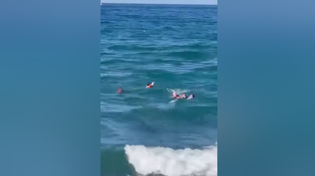 Χανιά: Ναυαγοσώστες σώζουν από βέβαιο πνιγμό πολυμελή οικογένεια