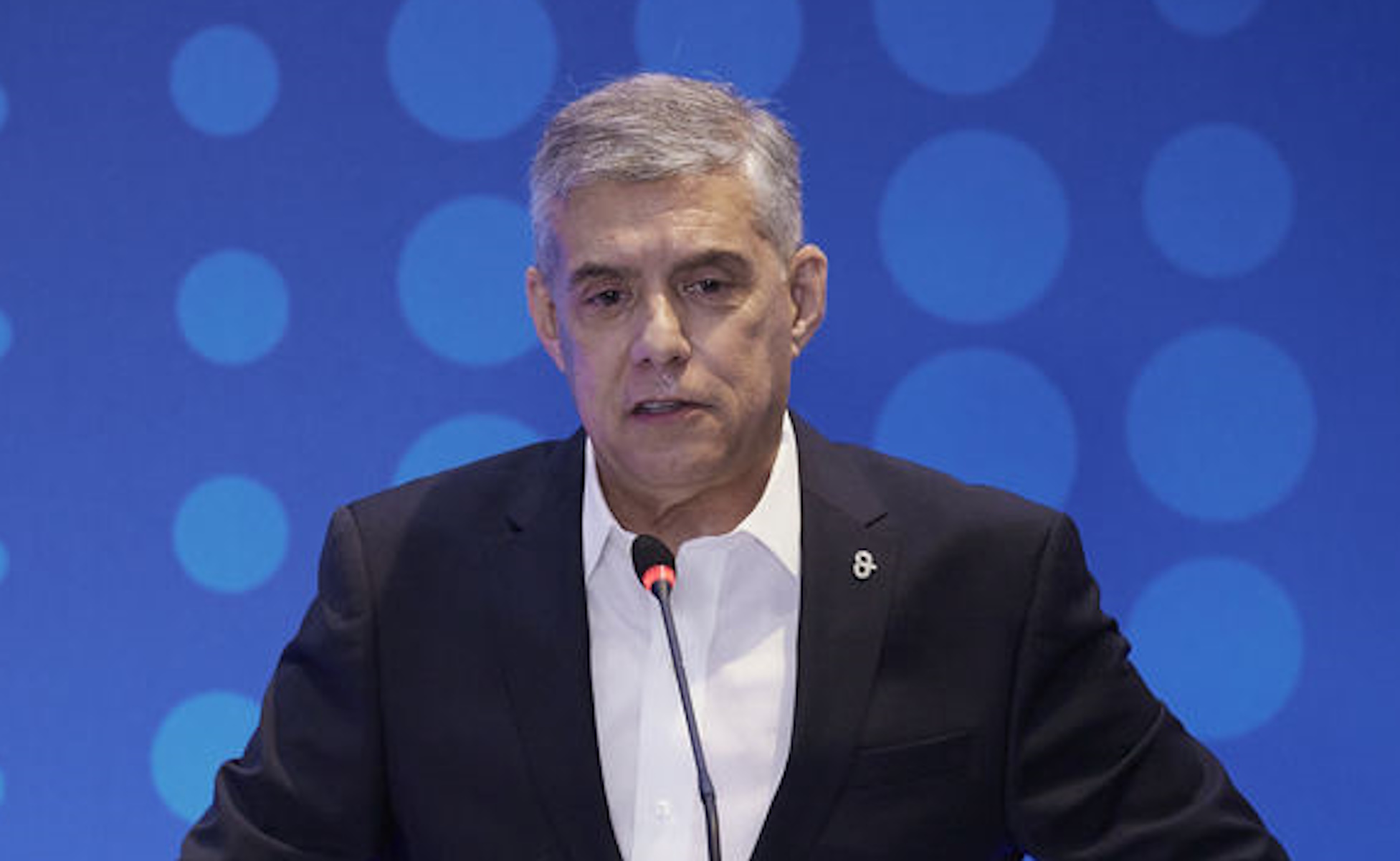 (Ξένη Δημοσίευση)  Ο περιφερειάρχη Θεσσαλίας Κώστας Αγοραστός μιλάει στην εκδήλωση για την παρουσίαση του Αναπτυξιακού Προγράμματος για τη Θεσσαλία του 2030 στο Διαχρονικό Μουσείο της Λάρισας, παρουσία του πρωθυπουργού Κυριάκου Μητσοτάκη την Παρασκευή 24 Φεβρουαρίου 2023. Στη Λάρισα ο πρωθυπουργός πρόκειται να μιλήσει σε συγκέντρωση στο κλειστό γυμναστήριο «Αλκαζάρ» της πόλης. ΑΠΕ-ΜΠΕ