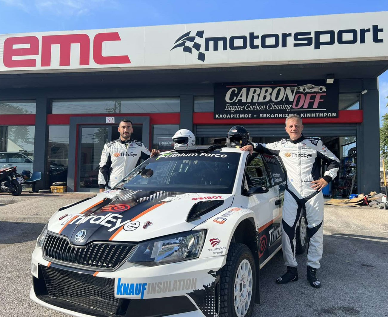 Η Χ Sporteam με τους Μάριο Ξανθάκο και Νίκο Καραθανάση στο ΕΚΟ Ράλλυ Ακρόπολις 2023