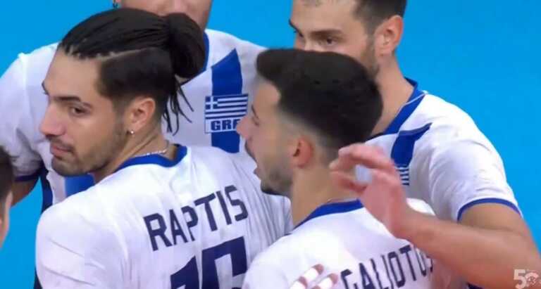 Η Eθνική Ελλάδας βόλεϊ έχασε 3-1 σετ από την Τουρκία στο Ευρωπαϊκό πρωτάθλημα