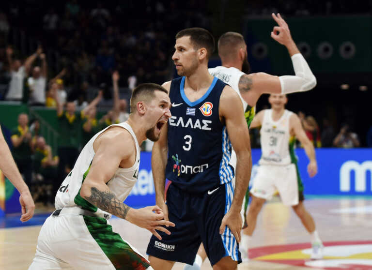 Λιθουανία – Ελλάδα 92-67: Έτσι ήρθε η ήττα και ο αποκλεισμός της Εθνικής μπάσκετ στο Mundobasket 2023