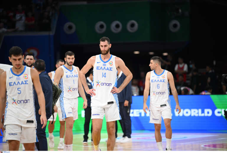 Στην 15η θέση του Mundobasket τερμάτισε η Εθνική Ελλάδας
