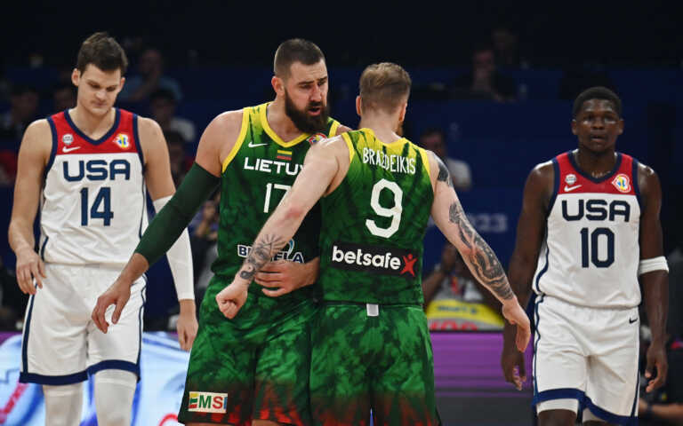 «Dream Team» ήταν η Λιθουανία! Νίκησε τις ΗΠΑ και πέρασε ως πρώτη στους «8» του Mundobasket