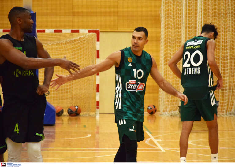 Panathinaikos - Krka 91-80: The first images of Ergin Ataman's team with Kostas Slukas and new acquisitions