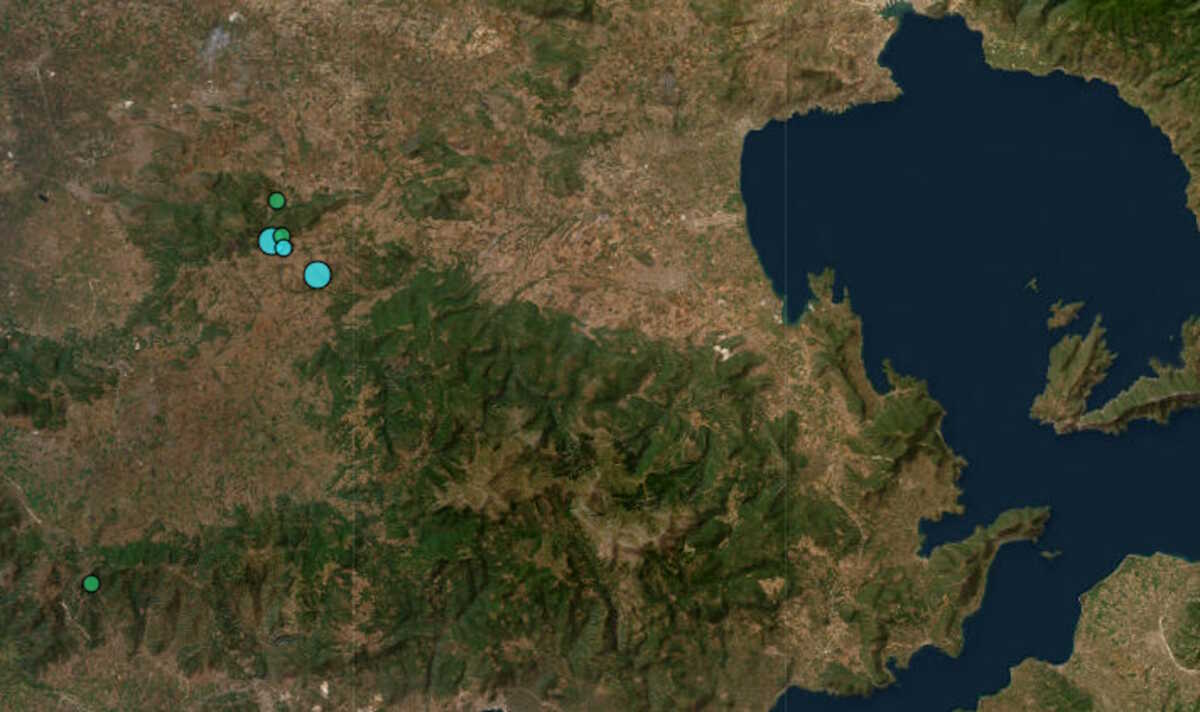 Σεισμός 3,8 Ρίχτερ στα Φάρσαλα – Στα 14 χιλιόμετρα το εστιακό βάθος