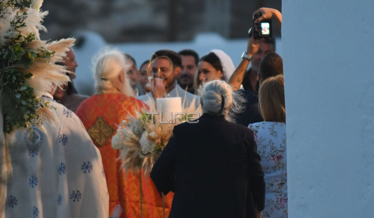 Παντρεύτηκαν ο Stan και η Βέρα Σωτηροπούλου στην Πάρο