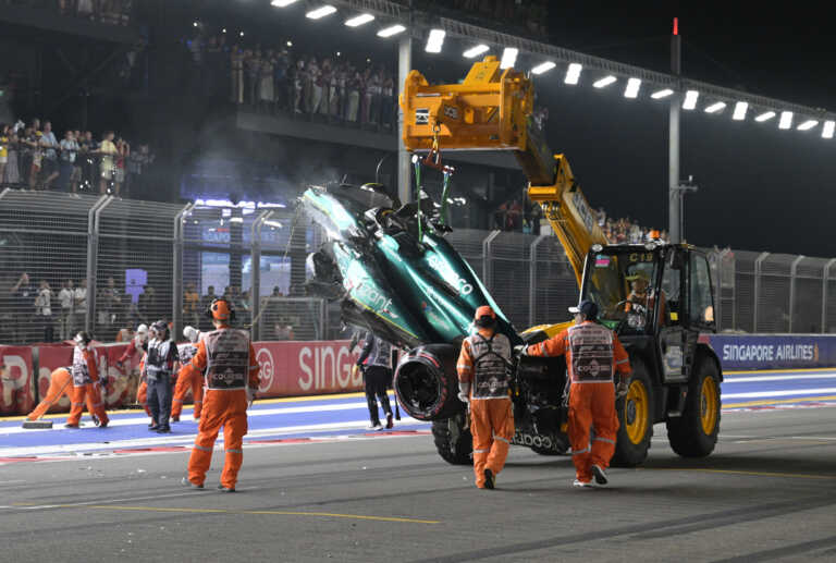 Formula 1: Ο Κάρλος Σάινθ την pole position στην Σιγκαπούρη, τρομακτικό ατύχημα για Λανς Στρολ