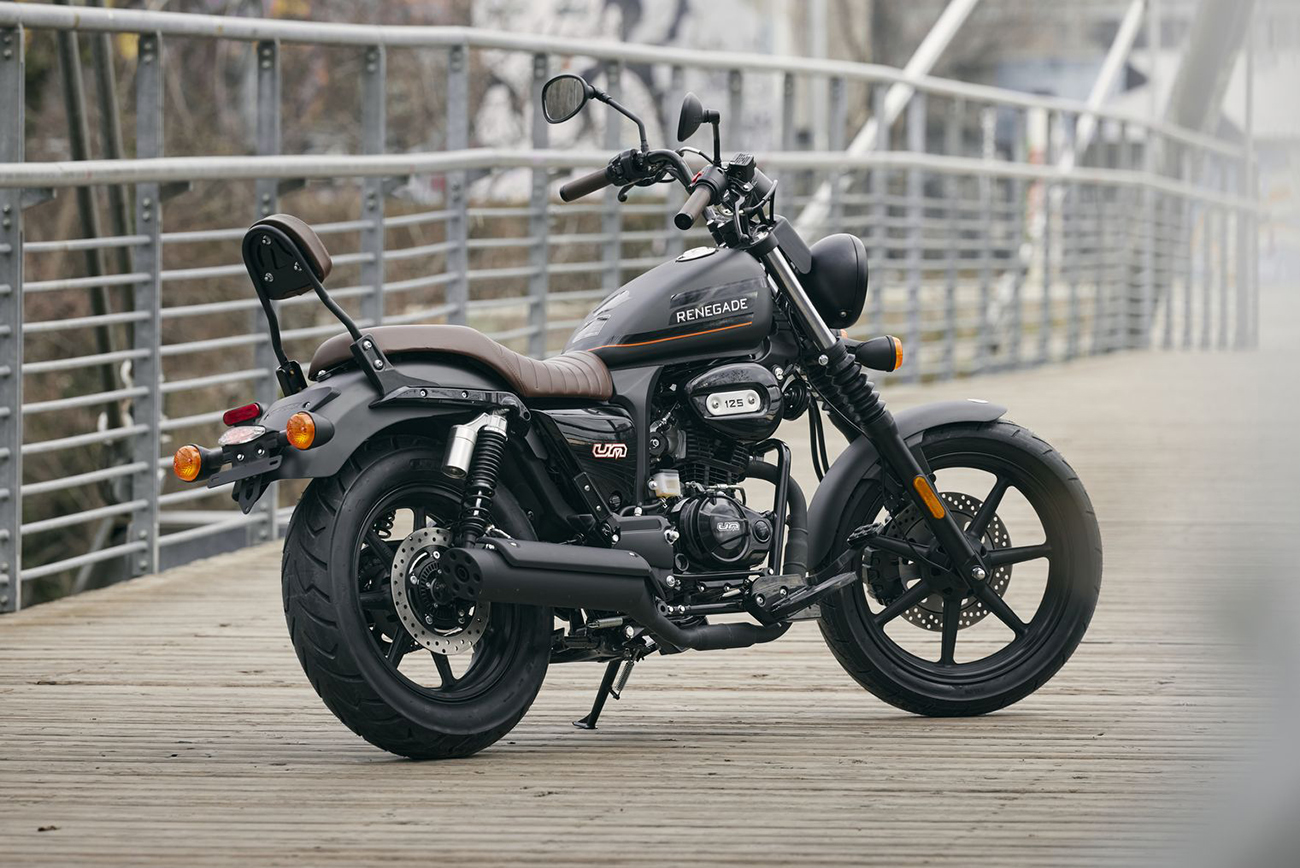 Έφτασαν στην Ελλάδα οι μοτοσυκλέτες UM Renegade 300