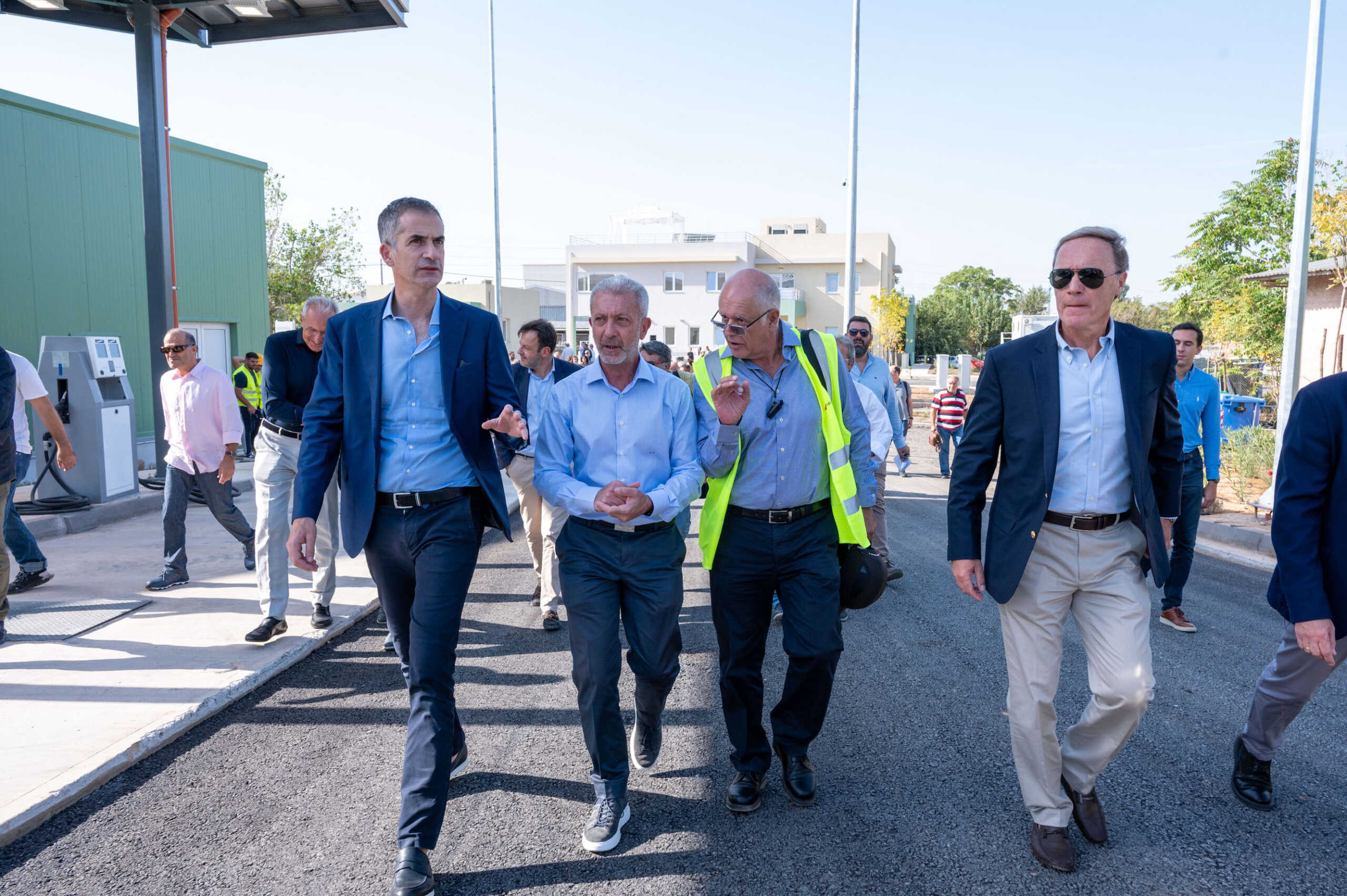 Ο Δήμος Αθηναίων άρχισε τη λειτουργία του Σταθμού Μεταφόρτωσης Απορριμμάτων στον Ελαιώνα