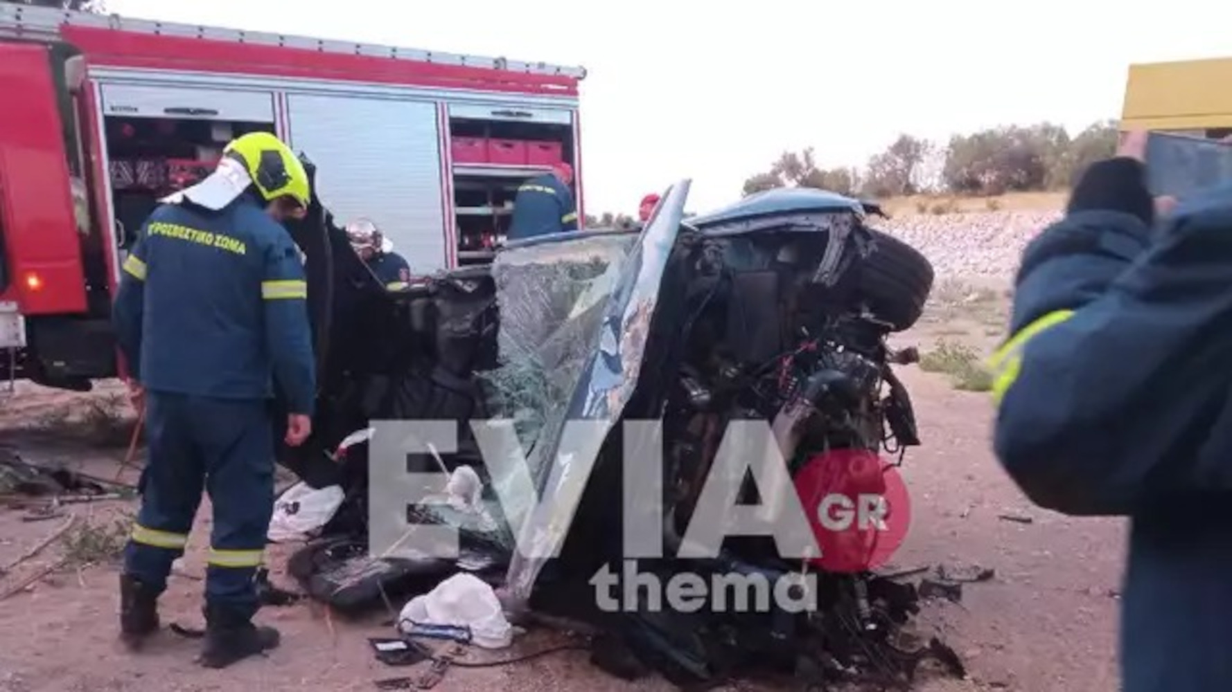 Εύβοια: Τροχαίο με ένα νεκρό στο Βασιλικό – Αυτοκίνητο έπεσε από γέφυρα