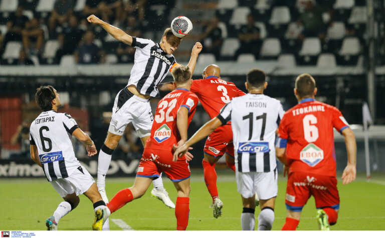 ΠΑΟΚ - Βόλος 2-0 LIVE: Ξεκίνησε το δεύτερο ημίχρονο