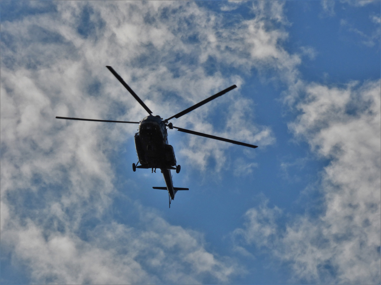 Chopper in the sky