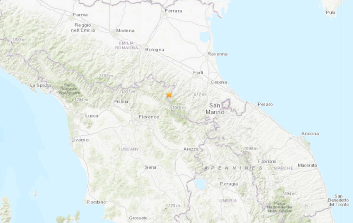 Σεισμός 4,8 Ρίχτερ στην Ιταλία